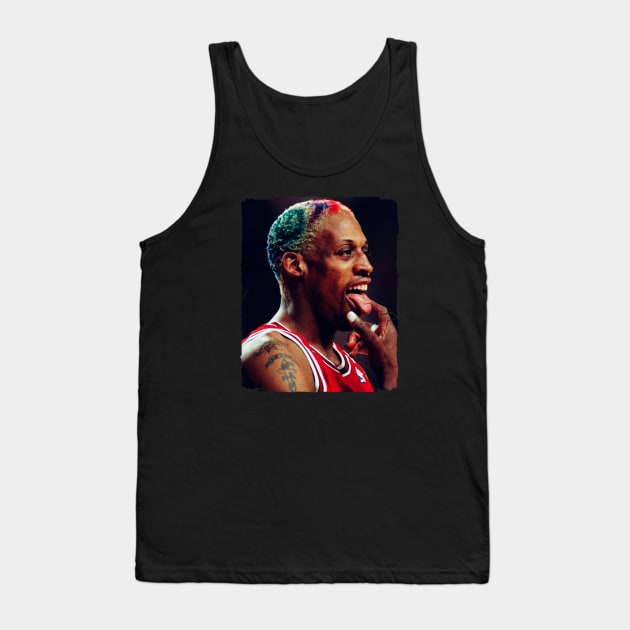 Dennis Rodman - Vintage Tank Top by GoodMan999